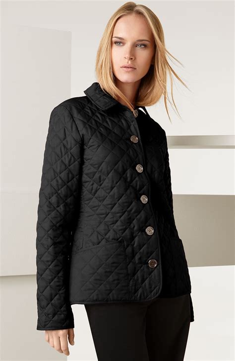 burberry womens quilted jacket sale|Burberry quilted jacket nordstrom.